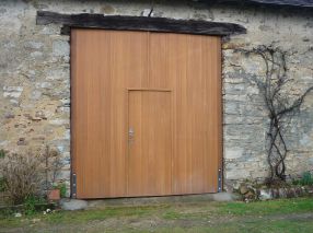 Portes Granges bois