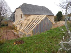 Maison à ossature bois